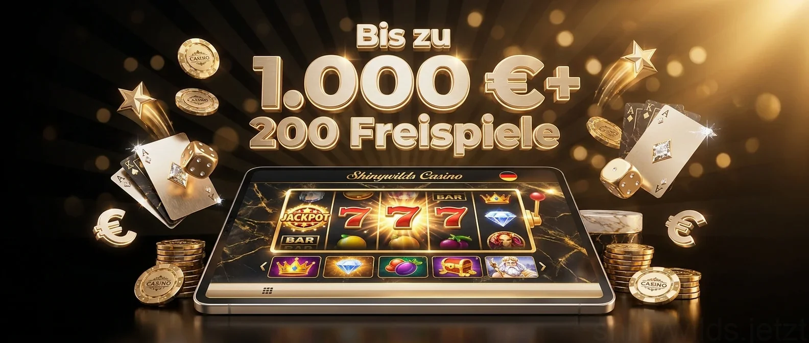Bis zu 1.000 €+ 200 Freispiele